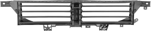 HECASA Front Radiator Active Grille Shutter Compatible with 2013-2016 Dodge Dart W/O Motor Replacement for 68302653AB CH1206112 Grille Air Control Shutter Black in Kuwait