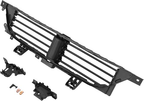 HECASA Front Radiator Active Grille Shutter Compatible with 2013-2016 Dodge Dart W/O Motor Replacement for 68302653AB CH1206112 Grille Air Control Shutter Black in Kuwait