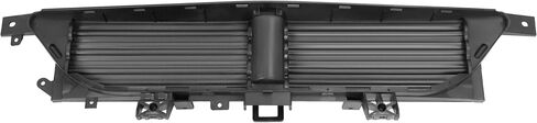 HECASA Front Radiator Active Grille Shutter Compatible with 2013-2016 Dodge Dart W/O Motor Replacement for 68302653AB CH1206112 Grille Air Control Shutter Black in Kuwait