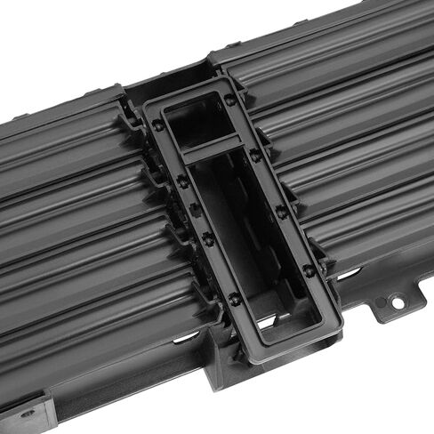 HECASA Front Radiator Active Grille Shutter Compatible with 2013-2016 Dodge Dart W/O Motor Replacement for 68302653AB CH1206112 Grille Air Control Shutter Black in Kuwait