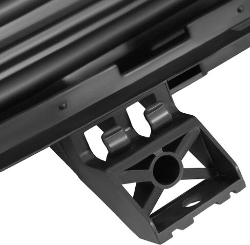 HECASA Front Radiator Active Grille Shutter Compatible with 2013-2016 Dodge Dart W/O Motor Replacement for 68302653AB CH1206112 Grille Air Control Shutter Black in Kuwait