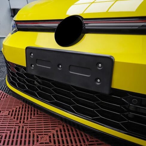 Front Bumper Grill 2021-2023 Accessories Compatible with Vw Golf 8 Mk8 R-Line GTI Sports Version Front Air Inlet Grille Fog Lamp Trim Kits in Kuwait