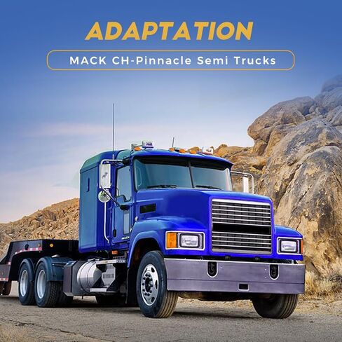 شبكة أمامية من الكروم OEM بديلة للشواية مناسبة لشاحنة Mack CH CH600 CH613 شبه (بدون شاشة الأخطاء) in Kuwait