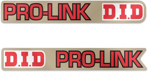 Swingarm Retro PRO-Link/RED Decals - Clear Universal ProCut Graphics 13" X 2" (SA-PROCUT-14) in Kuwait