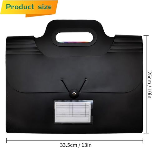 2 Pack School Memory Box, K-12 School Years Keepsake Memory Book Photo Album & Artwork Storage, Scrapbook Organizer for Preschool to 12th Grade, 13 Pockets for Photos & Files (Black & Transparent) in Saudi Arabia