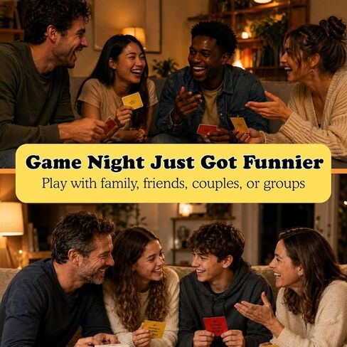 If Things were People – Funny Card Game for Family Game Night, Teens & Adults | Hilarious Debate Party Game for Families, Friends, Date Night & Parties | Easy to Learn | 2+ Players in Saudi Arabia
