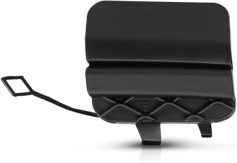 LQI Rear Bumper Tow Hook Cover Cap Primed Compatible with Benz W222 S-Class S400 S450 S500 S550 S550e S560 S600 2014-2019, Not Fit for Cars With AMG/Sport Package 2228850424 Black in Kuwait