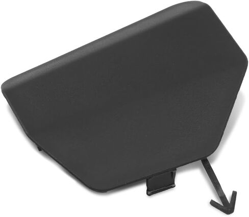 LQI Rear Bumper Tow Hook Cover Cap Primed Compatible with Benz W222 S-Class S400 S450 S500 S550 S550e S560 S600 2014-2019, Not Fit for Cars With AMG/Sport Package 2228850424 Black in Kuwait