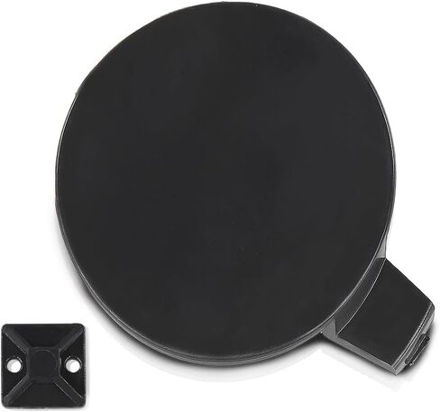 LQI Rear Bumper Tow Hook Cover Cap Primed Compatible with Benz W222 S-Class S400 S450 S500 S550 S550e S560 S600 2014-2019, Not Fit for Cars With AMG/Sport Package 2228850424 Black in Kuwait