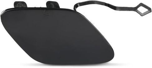 LQI Rear Bumper Tow Hook Cover Cap Primed Compatible with Benz W222 S-Class S400 S450 S500 S550 S550e S560 S600 2014-2019, Not Fit for Cars With AMG/Sport Package 2228850424 Black in Kuwait