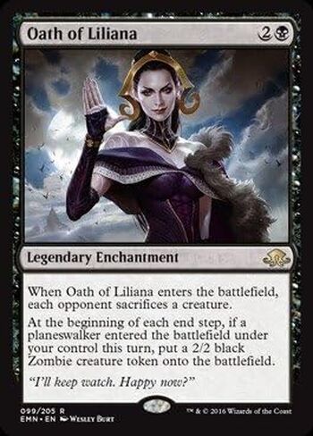 Magic The Gathering - Oath of Liliana (099/205) - Eldritch Moon in Kuwait