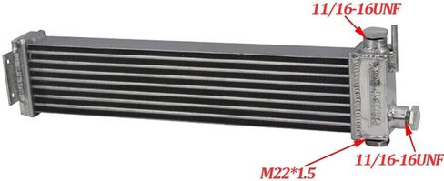 Aluminum Oil Cooler For 1986-1992 1990 Mazda RX-7 RX7 FC3S S4 S5 13B Cooler in Saudi Arabia