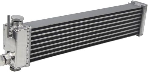Aluminum Oil Cooler For 1986-1992 1990 Mazda RX-7 RX7 FC3S S4 S5 13B Cooler in Saudi Arabia