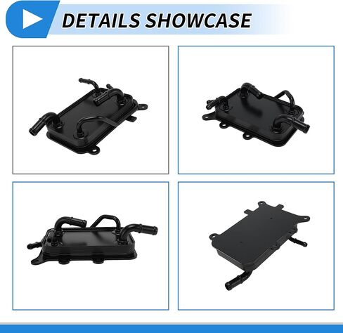 Engine Oil Cooler for Kia Optima 2.4L 16-20,for Hyundai Sonata 2.4L 17-19 Transmission Oil Cooler Trans Cooler No.25620D5000 Aluminum Alloy 1 Set in Saudi Arabia