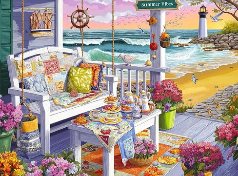 Cross & Glory – A Good Dog – 1000 Piece Jigsaw Puzzle for Adults | Cozy Cabin Fireplace Scene with Sleeping Golden Retriever | Warm, Sentimental Winter Puzzle in Kuwait