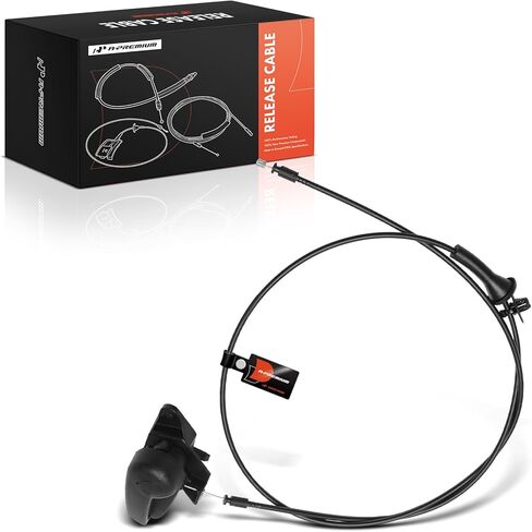 A-Premium Front Hood Latch Release Cable with Handle Compatible with Ford Fusion 2013, 98.4 Inch in Kuwait