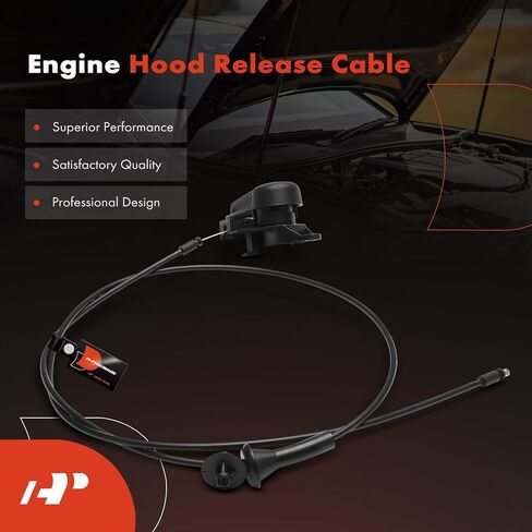 A-Premium Front Hood Latch Release Cable with Handle Compatible with Ford Fusion 2013, 98.4 Inch in Kuwait
