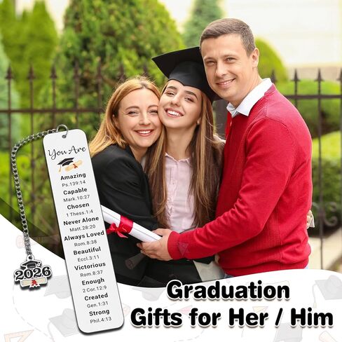 2026 High School Graduation Gifts for Her Him, Class of 2026 Bookmark, Christian Graduation Bookmarks for Girls Boys, 5th 8th Grade Graduations for Student, Senior Night Gift Senior 2026 in Kuwait