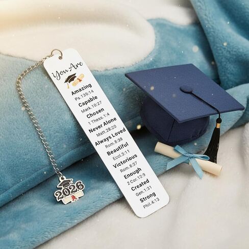 2026 High School Graduation Gifts for Her Him, Class of 2026 Bookmark, Christian Graduation Bookmarks for Girls Boys, 5th 8th Grade Graduations for Student, Senior Night Gift Senior 2026 in Kuwait