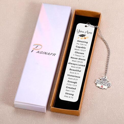 2026 High School Graduation Gifts for Her Him, Class of 2026 Bookmark, Christian Graduation Bookmarks for Girls Boys, 5th 8th Grade Graduations for Student, Senior Night Gift Senior 2026 in Kuwait