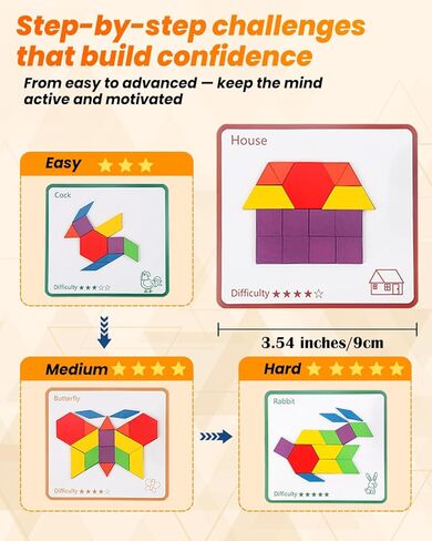 Dementia Activities for Seniors, Wooden Puzzle Matching Game for Elderly Adults, Memory Games for Seniors with Dementia, Alzheimers Products, Colorful Visual Cognitive Therapy Gift in Kuwait