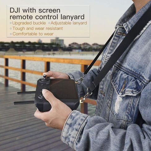 RCGEEK Balance Lanyard for DJI RC N2 / RC N1/ RC N1C Controller, Neck Strap for DJI NEO/DJI Mini 4K/Mini 4 Pro/Mini 3 Pro/Mavic 3/Mini 3/Mini 2/Mini 2 SE/Air 3 Drone Remote Control Lanyard Accessories in Saudi Arabia