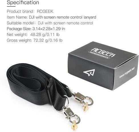 RCGEEK Balance Lanyard for DJI RC N2 / RC N1/ RC N1C Controller, Neck Strap for DJI NEO/DJI Mini 4K/Mini 4 Pro/Mini 3 Pro/Mavic 3/Mini 3/Mini 2/Mini 2 SE/Air 3 Drone Remote Control Lanyard Accessories in Saudi Arabia