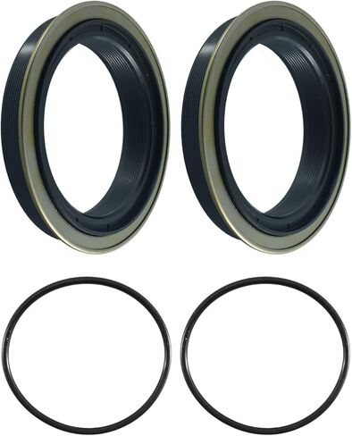 Rear Axle Seal & O-Ring Kit Compatible with Ford Super Duty F-250 F-350 Transit 150 250 350 Excursion, Inner Wheel Seal Rear Hub Oil Seal Replace E5TZ-4A331-A 370247A 2C3Z-1177-AA in Saudi Arabia