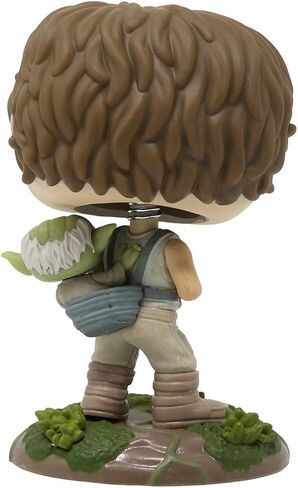 POP Star Wars: The Empire Strikes Back 40th Anniversary - Luke Skywalker Training with Yoda Funko Pop! Vinyl Figure (Bundled with Compatible Pop Box Protector Case), Multicolored, 3.75 inches in Kuwait