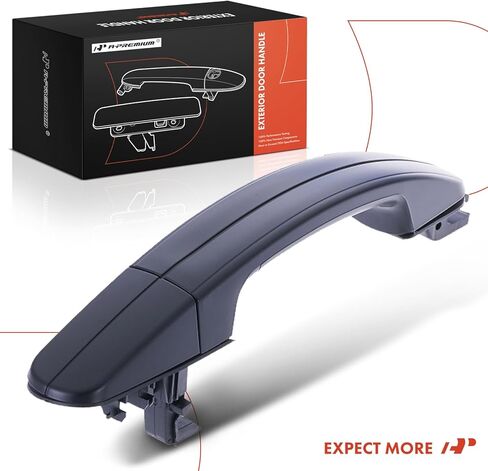 A-Premium Front Right or Rear Left or Rear Right Exterior Door Handle Compatible with Ford Escape 2013-2019, Focus 2012-2018, C-Max 2013-2018, Smooth Black, Replace# CV6Z-58218A14-AAPTM in Kuwait