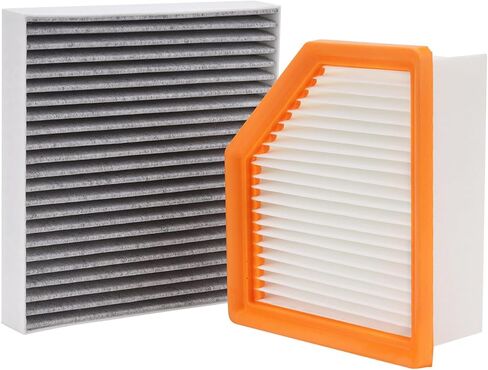 Engine Air Filter & Cabin Air Filter Set fit for Nissan Rogue 2021 2022 2023 2024 2025 2026 1.5L 2.5L Rogue Replacement 16546-6RA0A 27277-6RC0A in Saudi Arabia