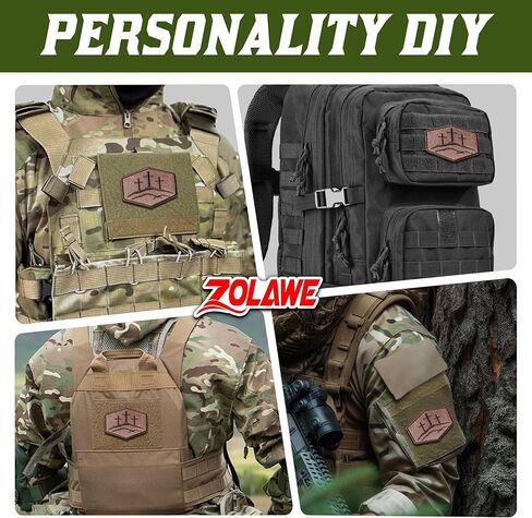 Three Crosses on Calvary Hook and Loop Patch, 3 Inches Sew On Patches, Embroidery Patches for Backpacks Bags Vest Dog Harness, Tactical Military Embroidered Patches, DIY Patch for Christians in Kuwait