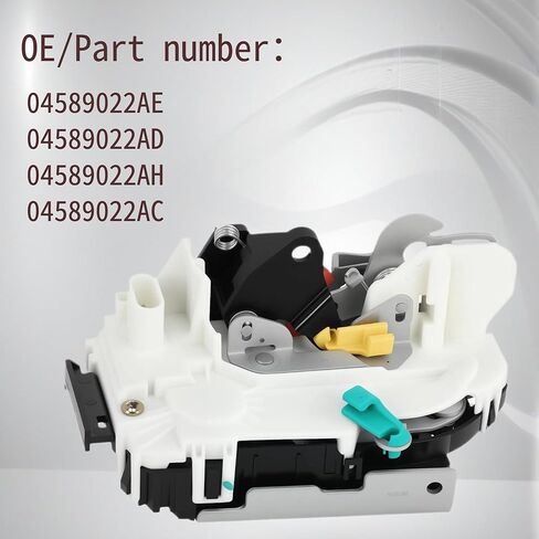 Rear Right Door Lock Latch Actuator Compatible with Jeep Wrangler 2007-2017 Wrangler JK 2018 Replace 04589022AE in Saudi Arabia