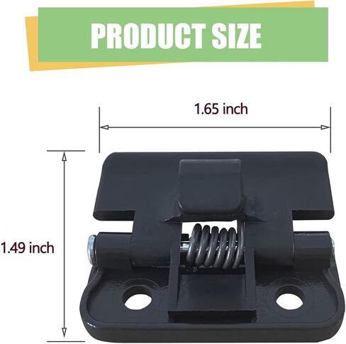 Center Armrest Box Snap, Stable Structure Plastic Grocery Box Snap Handle Latch, Conversion Replacement OEM #5890812080 Accessory, Compatible with 4Runner (Black) in Kuwait
