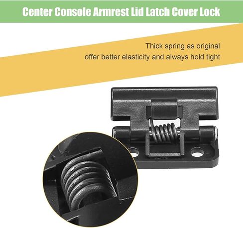 Center Armrest Box Snap, Stable Structure Plastic Grocery Box Snap Handle Latch, Conversion Replacement OEM #5890812080 Accessory, Compatible with 4Runner (Black) in Kuwait