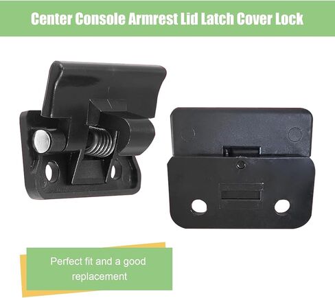 Center Armrest Box Snap, Stable Structure Plastic Grocery Box Snap Handle Latch, Conversion Replacement OEM #5890812080 Accessory, Compatible with 4Runner (Black) in Kuwait