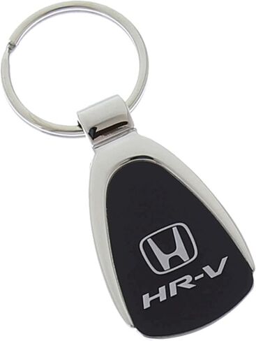 AU-TOMOTIVE GOLD Upgrade Your Auto Honda HR-V on Black Teardrop Keychain - Officially Licensed in Kuwait
