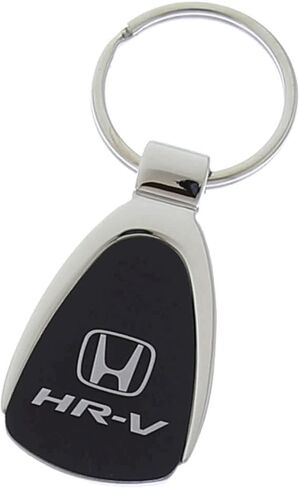 AU-TOMOTIVE GOLD Upgrade Your Auto Honda HR-V on Black Teardrop Keychain - Officially Licensed in Kuwait
