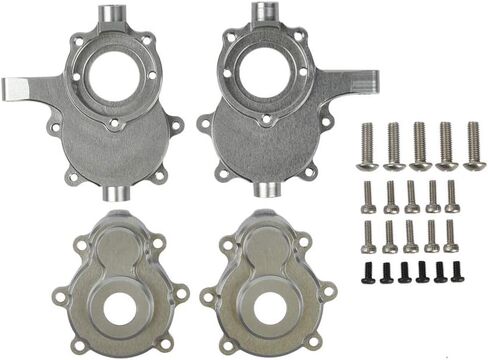 Aluminum Front Outer Portal Housing Set (L/R) for Redcat GEN8 RER11406 (red) in Saudi Arabia