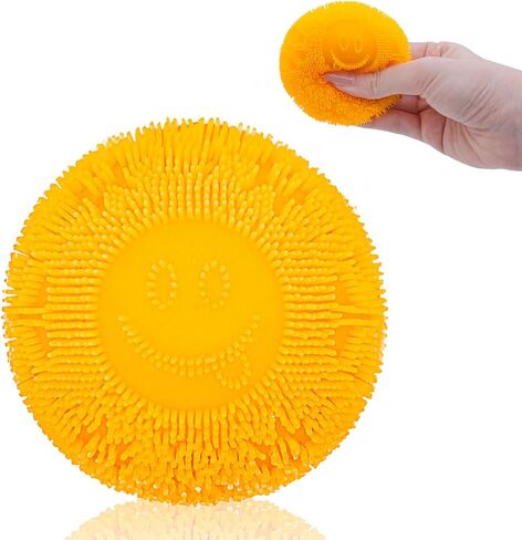 Fuzz Ball Squeeze Toys,Squishy Toys,Funny Stretchy Toys,Stress Relief,for ADHD Autism,for Kids Adults,for Boys Girls,Present Fillers in Saudi Arabia