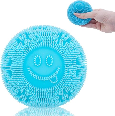 Fuzz Ball Stress Toys,Squeezy Fidget Toys,Slow Rising Stretchy Toys,for ADHD Autism,for Kids and Adults,Party Favors Gifts, Prizes for Students in Saudi Arabia