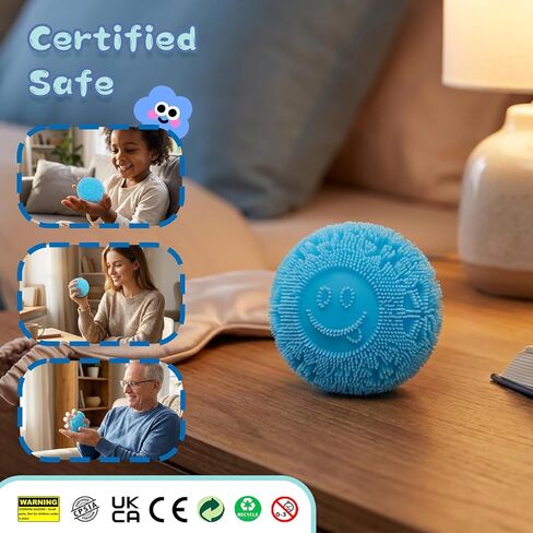 Fuzz Ball Stress Toys,Squeezy Fidget Toys,Slow Rising Stretchy Toys,for ADHD Autism,for Kids and Adults,Party Favors Gifts, Prizes for Students in Saudi Arabia