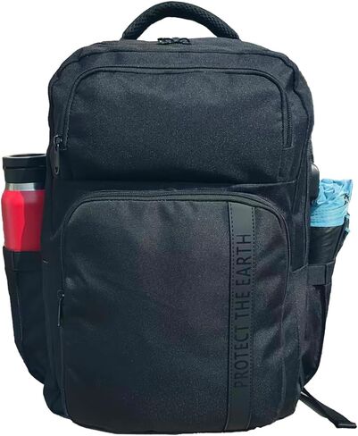 Unisex Laptop Backpack, Business Travel Backpack (with USB Charging Port), Water-Resistant Backpack, Fits 15.6-inch Laptops, Lightweight Everyday Backpack with Multiple Compartments in Kuwait