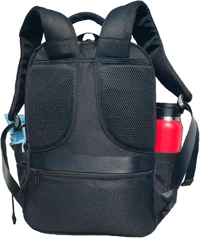 Unisex Laptop Backpack, Business Travel Backpack (with USB Charging Port), Water-Resistant Backpack, Fits 15.6-inch Laptops, Lightweight Everyday Backpack with Multiple Compartments in Kuwait