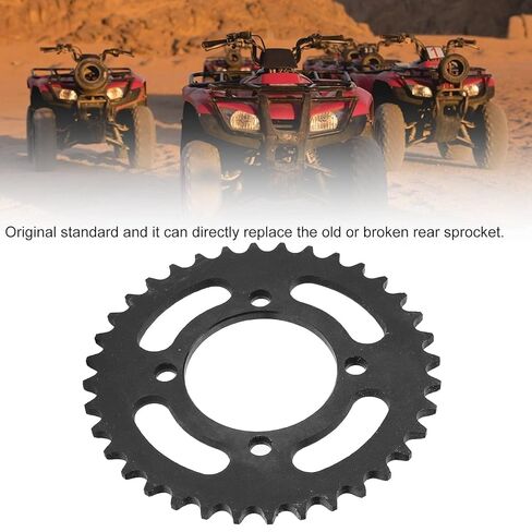 36T Tooth 420 Chain Sprocket, 65mm/2.5in Inner Diameter Rear Chain Sprocket Steel Drive Train Modified Accessories for Electro Tricycle ATV Dirt Bike in Kuwait