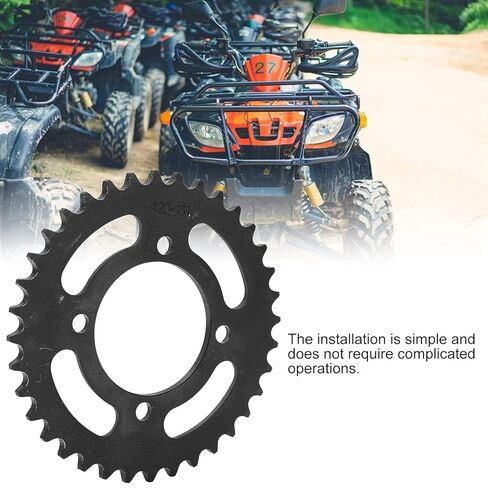 36T Tooth 420 Chain Sprocket, 65mm/2.5in Inner Diameter Rear Chain Sprocket Steel Drive Train Modified Accessories for Electro Tricycle ATV Dirt Bike in Kuwait