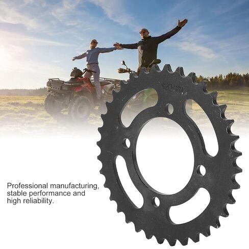 36T Tooth 420 Chain Sprocket, 65mm/2.5in Inner Diameter Rear Chain Sprocket Steel Drive Train Modified Accessories for Electro Tricycle ATV Dirt Bike in Kuwait