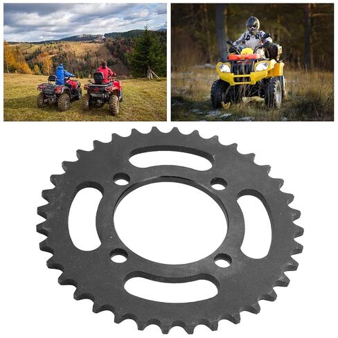36T Tooth 420 Chain Sprocket, 65mm/2.5in Inner Diameter Rear Chain Sprocket Steel Drive Train Modified Accessories for Electro Tricycle ATV Dirt Bike in Kuwait