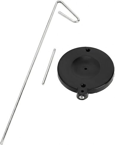 SXDLCX Single Cone Thread Spool Holder Stand with Heavy Plastic Base for Sewing, Embroidery, Quilting, Serger Machines, NOT Adjustable Height (Plastic Base) in Saudi Arabia