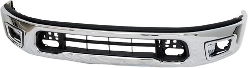 Garage-Pro Bumper for Nissan Titan 2017-2019 Front Lower Chrome Steel w/o parking aid sensor holes Replaces # 62022EZ70D NI1002153 in Kuwait